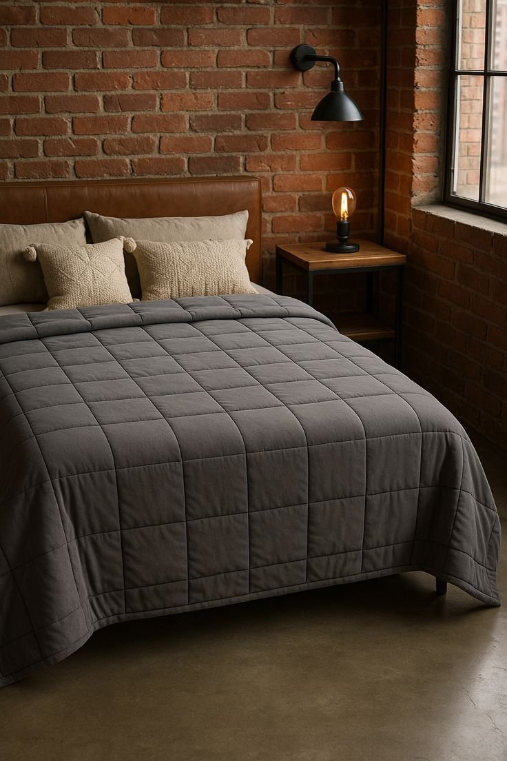 Couverture décorative moderne - Chambre - Frachdark Maroc